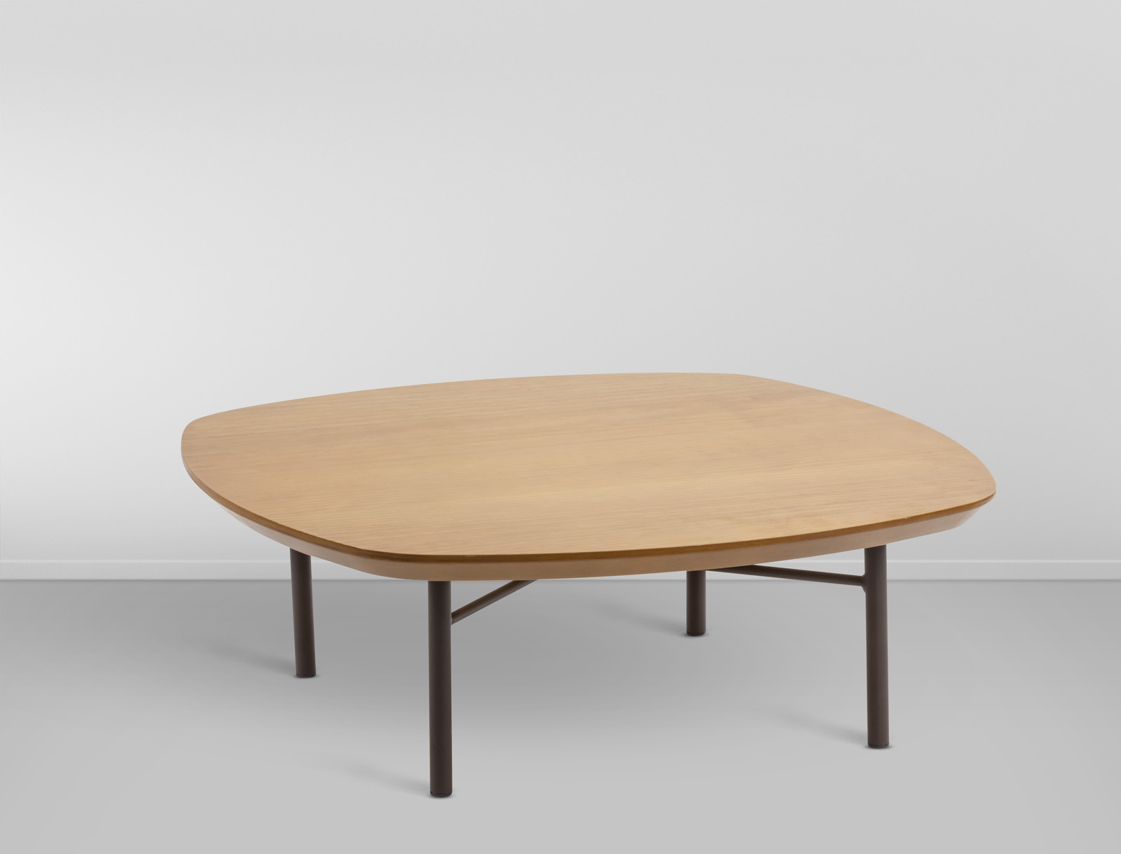 Mesa Centro Lotus Alta - Amadeirado L:1,00 P:1,00 A:0,33