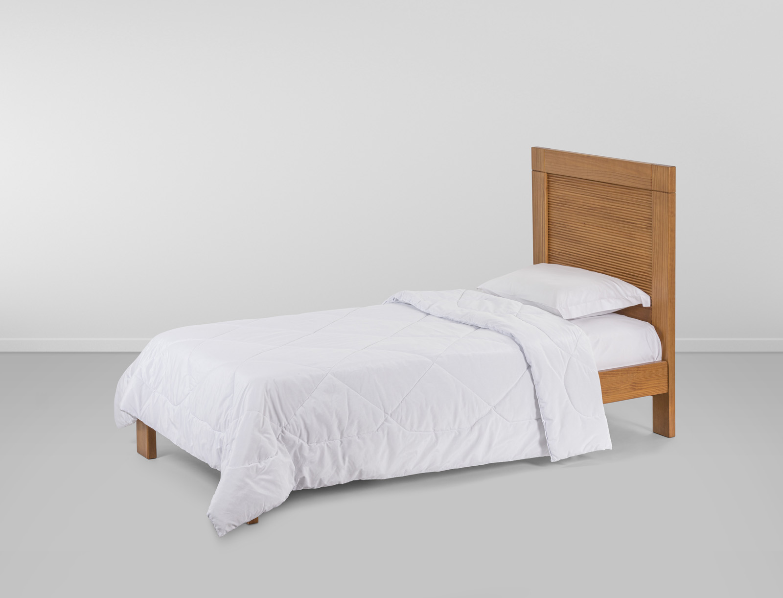 Cama Taedda Solteiro c/ Cabec Alta L:1,0 P:2,1