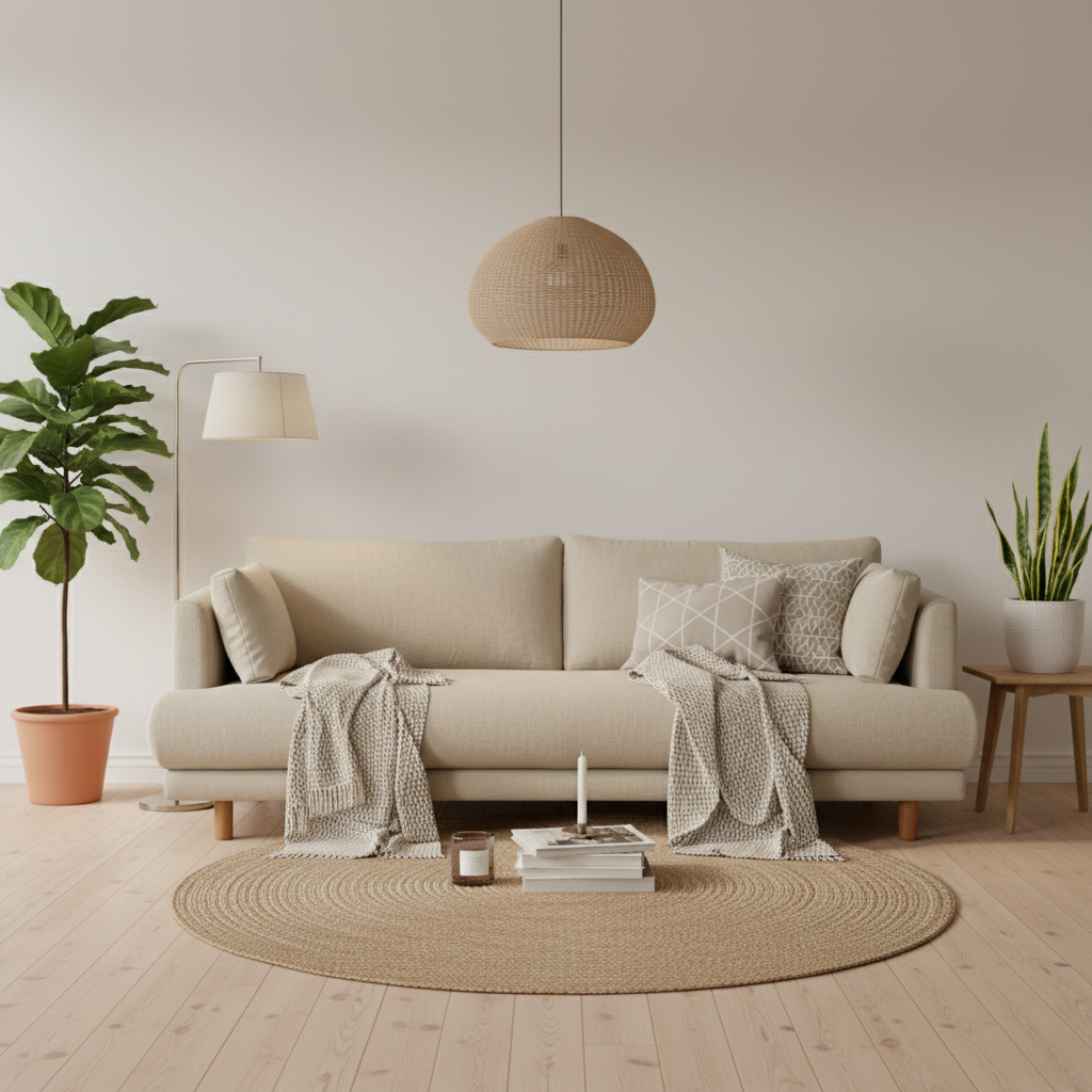 Sofa 3 Lug Koema c/ Braco Saturno L: 210