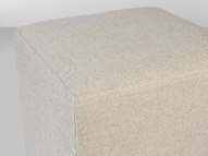 Puff Cubo - Off White L:0,45m P:0,45m