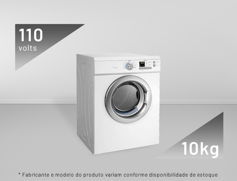Secadora Roupa 10 kg 110 - Branco