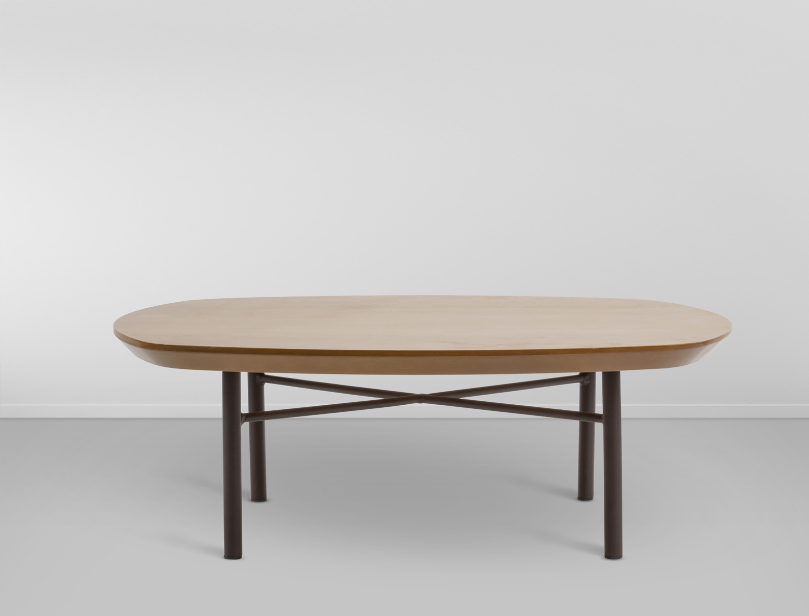 Mesa Centro Lotus Alta - Amadeirado L:1,00 P:1,00 A:0,33