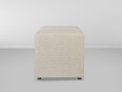 Puff Cubo - Off White L:0,45m P:0,45m