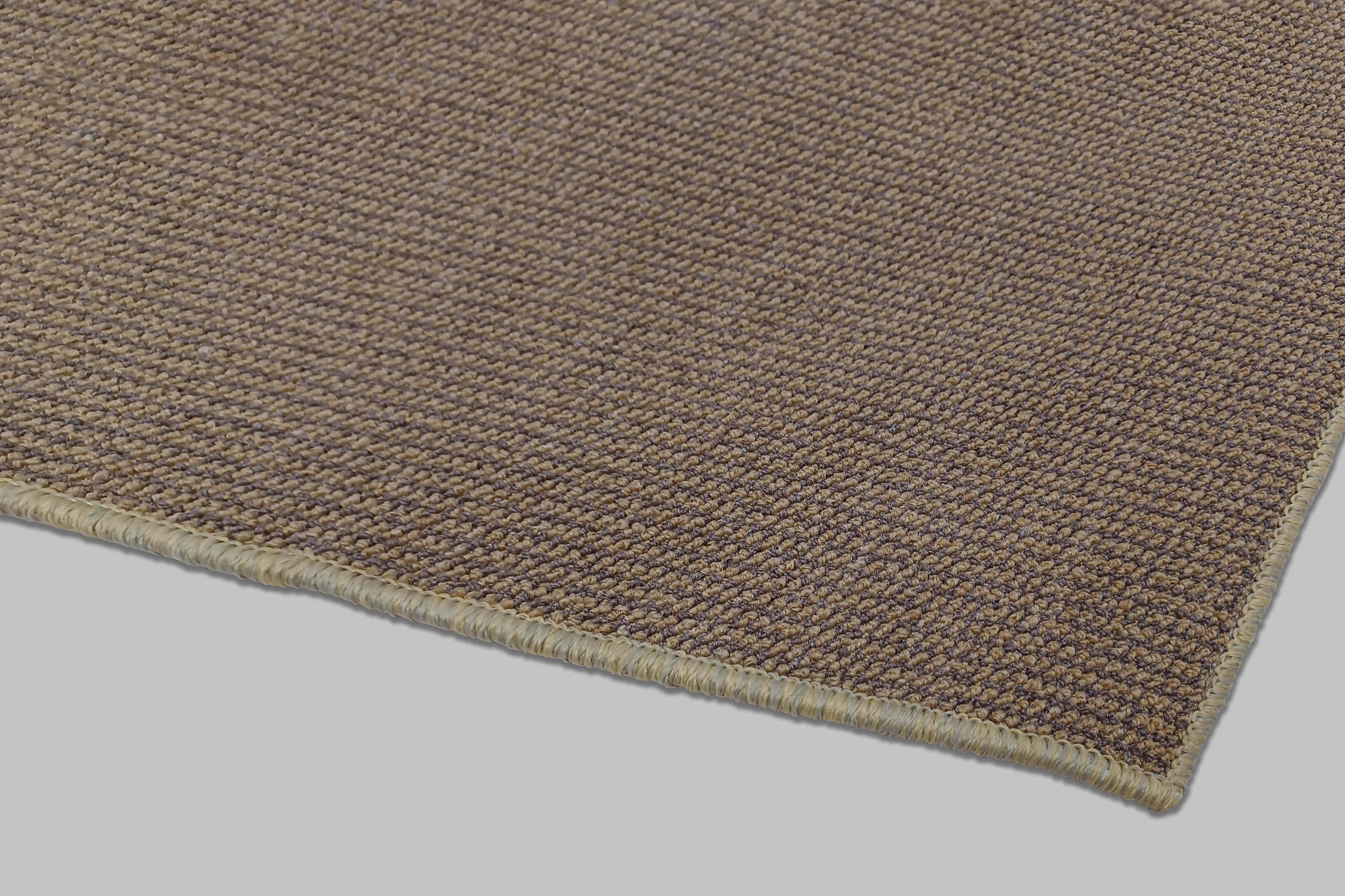 Tapete Mesclado Cinza Bege Borda Cinza Claro L:2,00 P:3,00